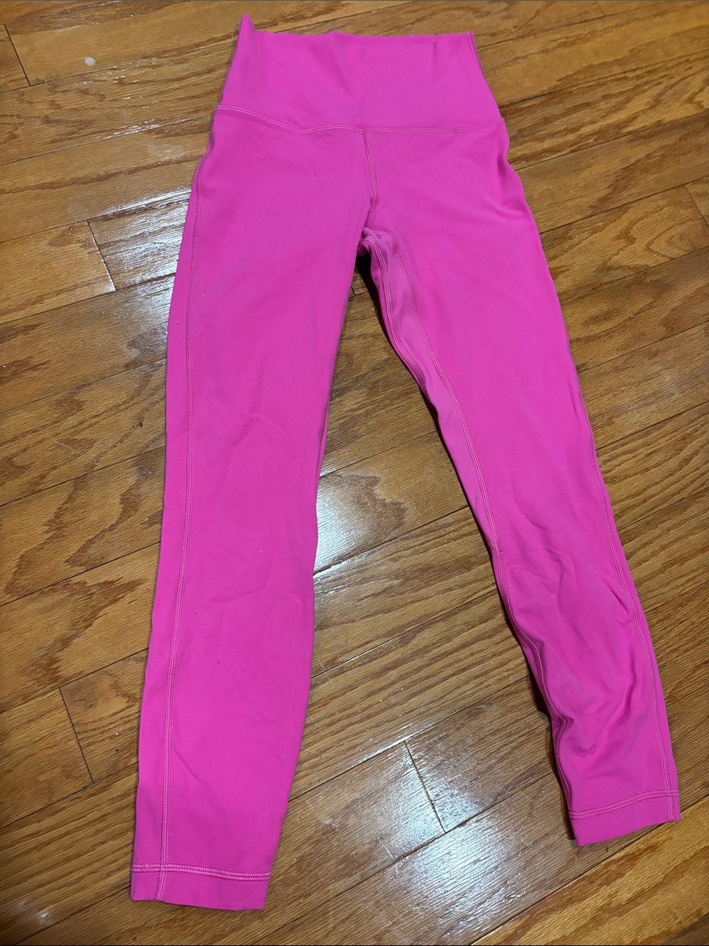 Lululemon wonder High-Waist Pink Active Leggings